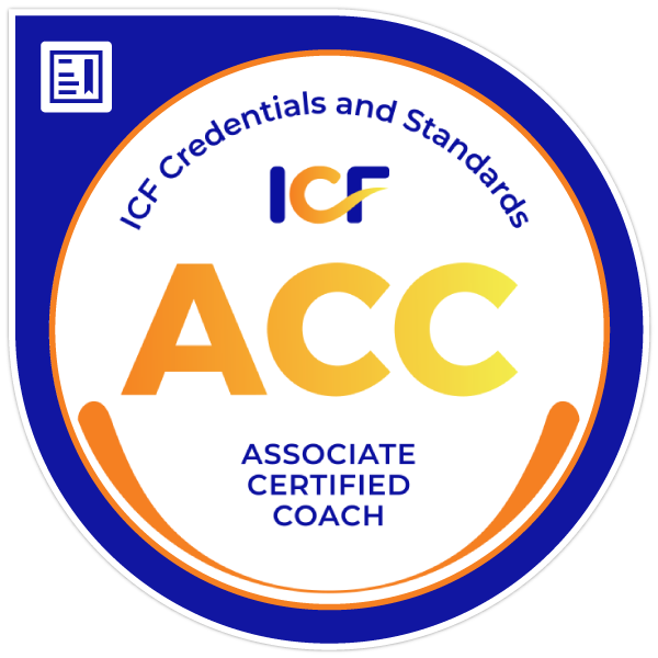 ICF Associate Certified Coach badge